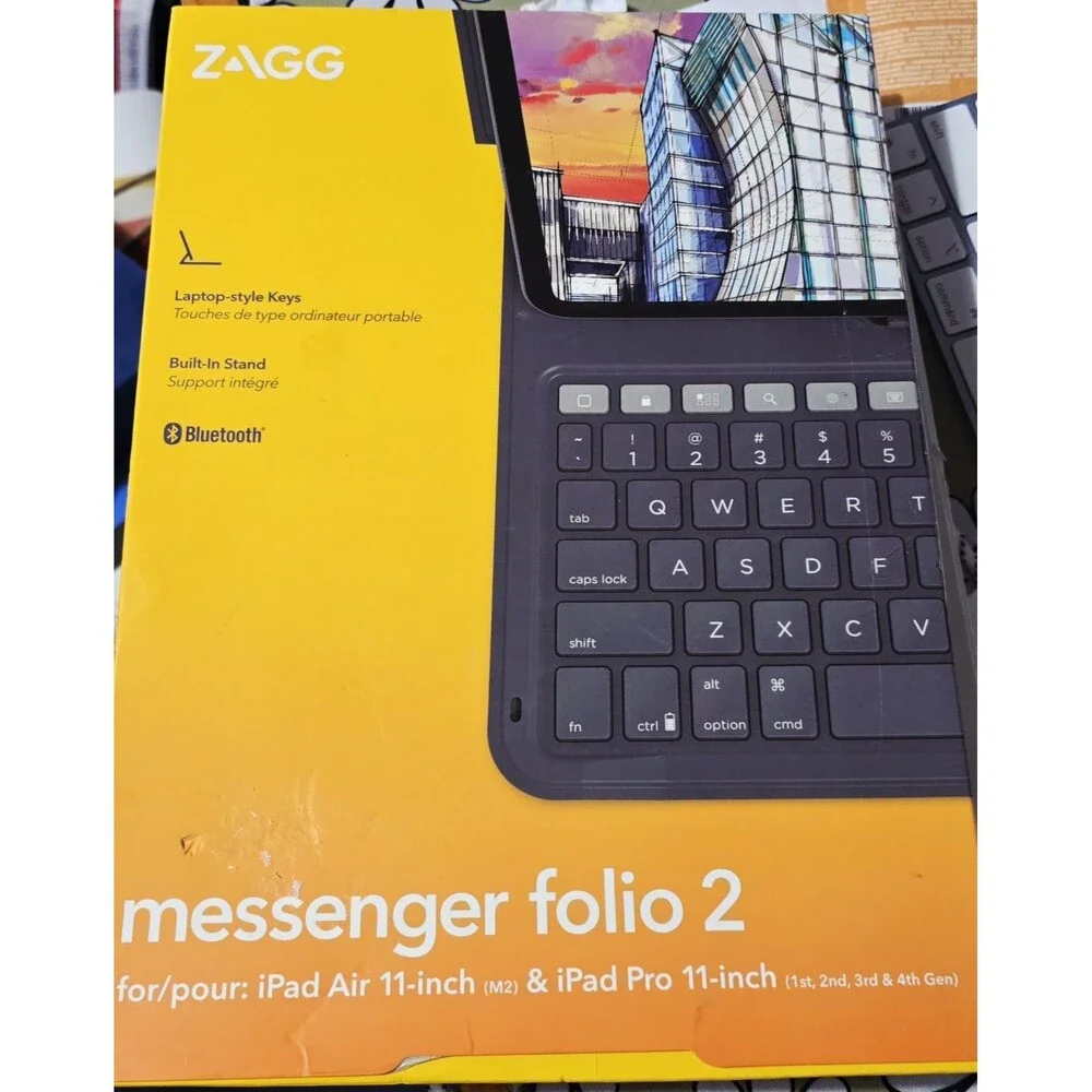 ZAGG Messenger Folio 2 Keyboard Case for iPad Air 11